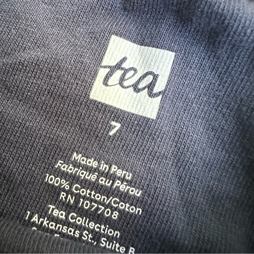 NWT Tea Collection Lion Tee Size 7 - Picture 4 of 6